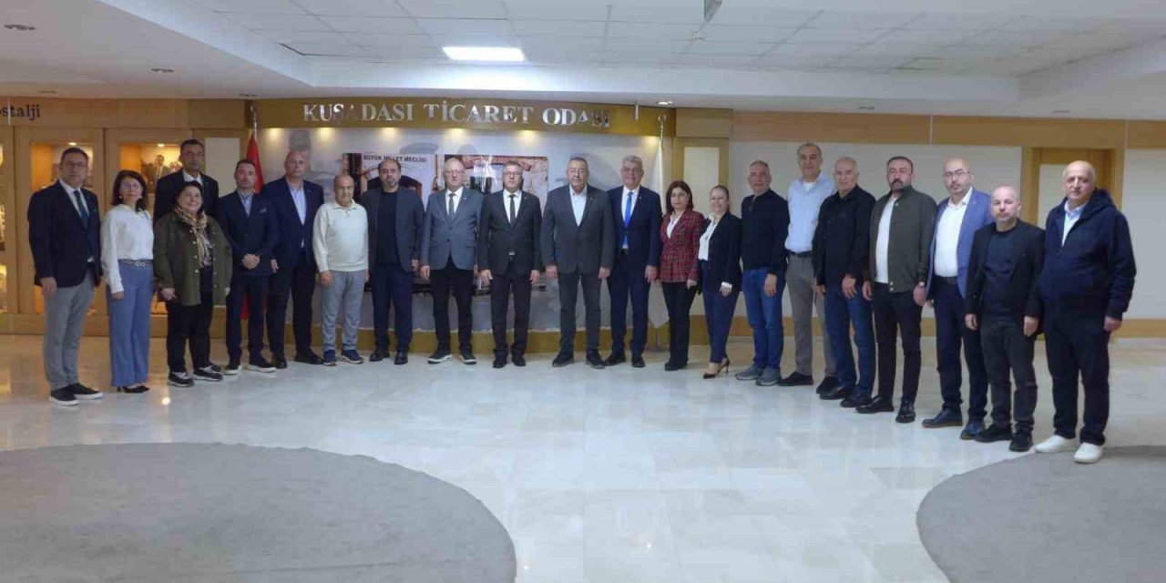 Kuşadası Ticaret Odası’na anlamlı ziyaret: Bölgesel iş birliği vurgusu