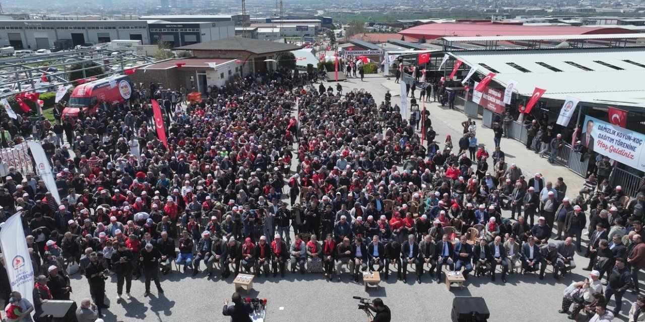 Denizli Büyükşehirden üreticiye "Bereketli" destek