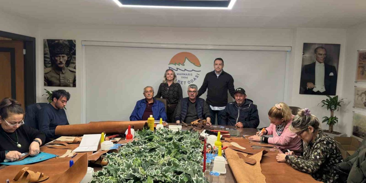 Marmaris’in köklü zanaatı yeniden hayat buluyor
