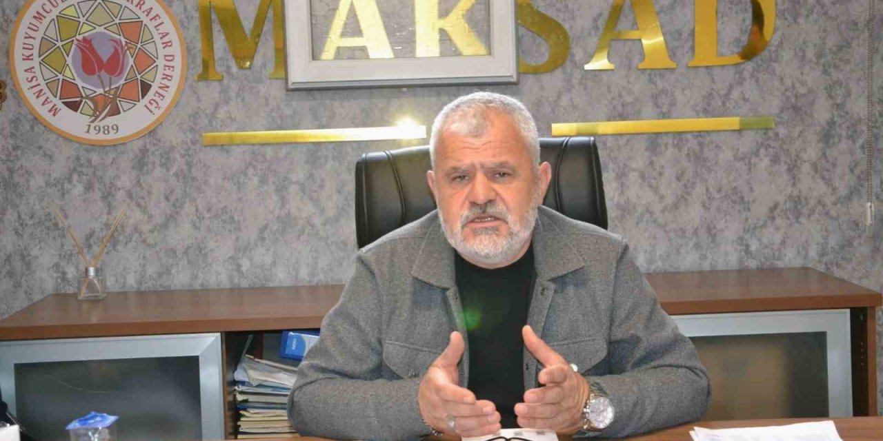 Manisa’da kuyumcuların başkanından altın yatırımcısına "Uzun Vade" tavsiyesi