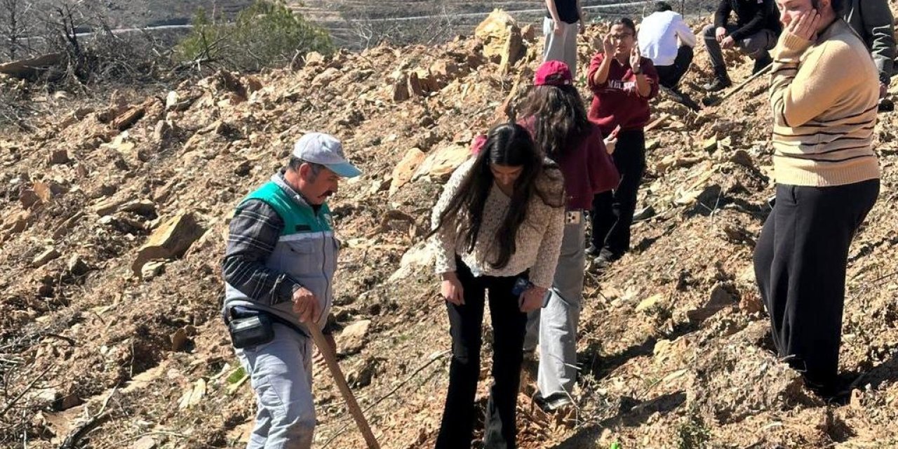 Orman Haftası’nda fidanlar toprakla buluştu