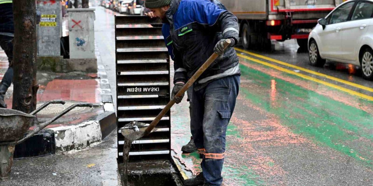 Büyükşehir ve MASKİ yağışa karşı teyakkuzda