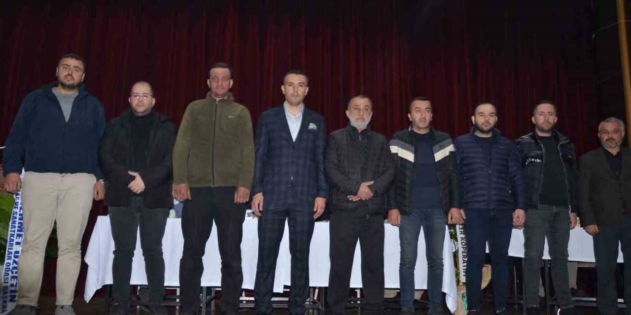 Kırkağaç Şoförler Odası’nda yeni başkan Talha Küçük