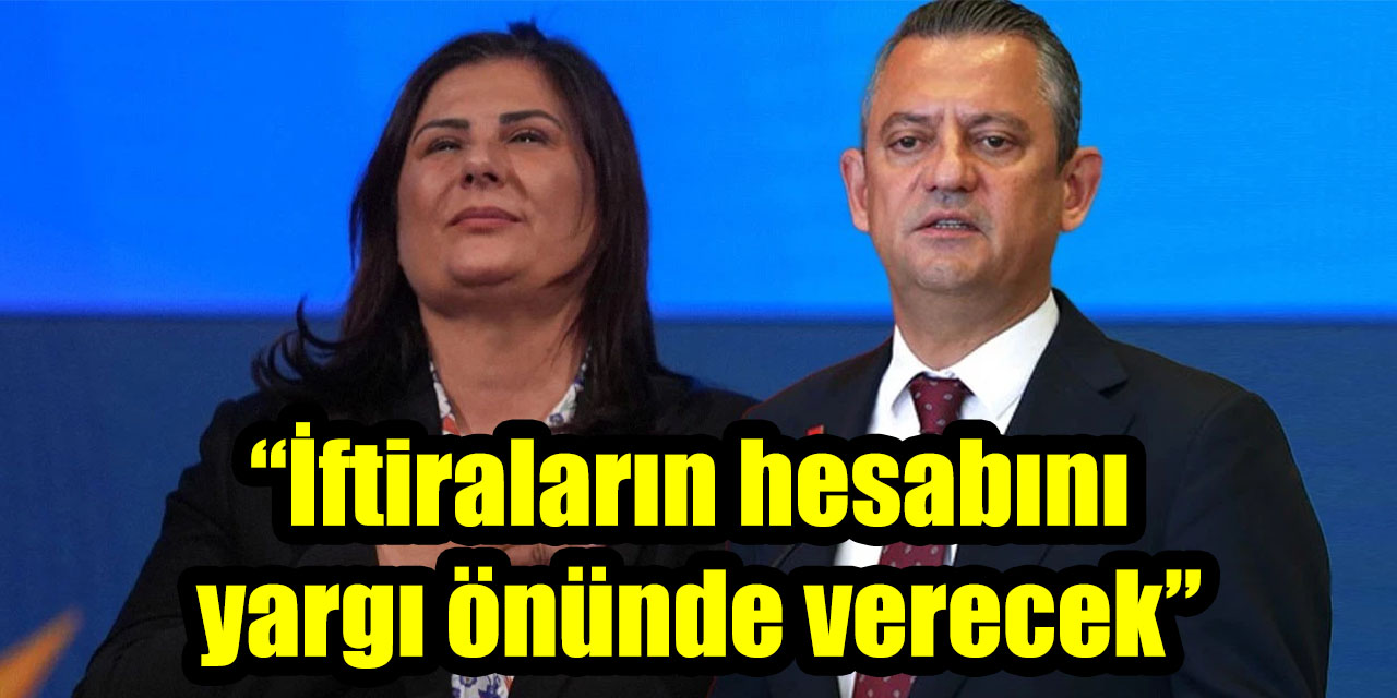 Çerçioğlu’ndan Özgür Özel’e sert tepki: “İftiraların hesabını yargı önünde verecek”