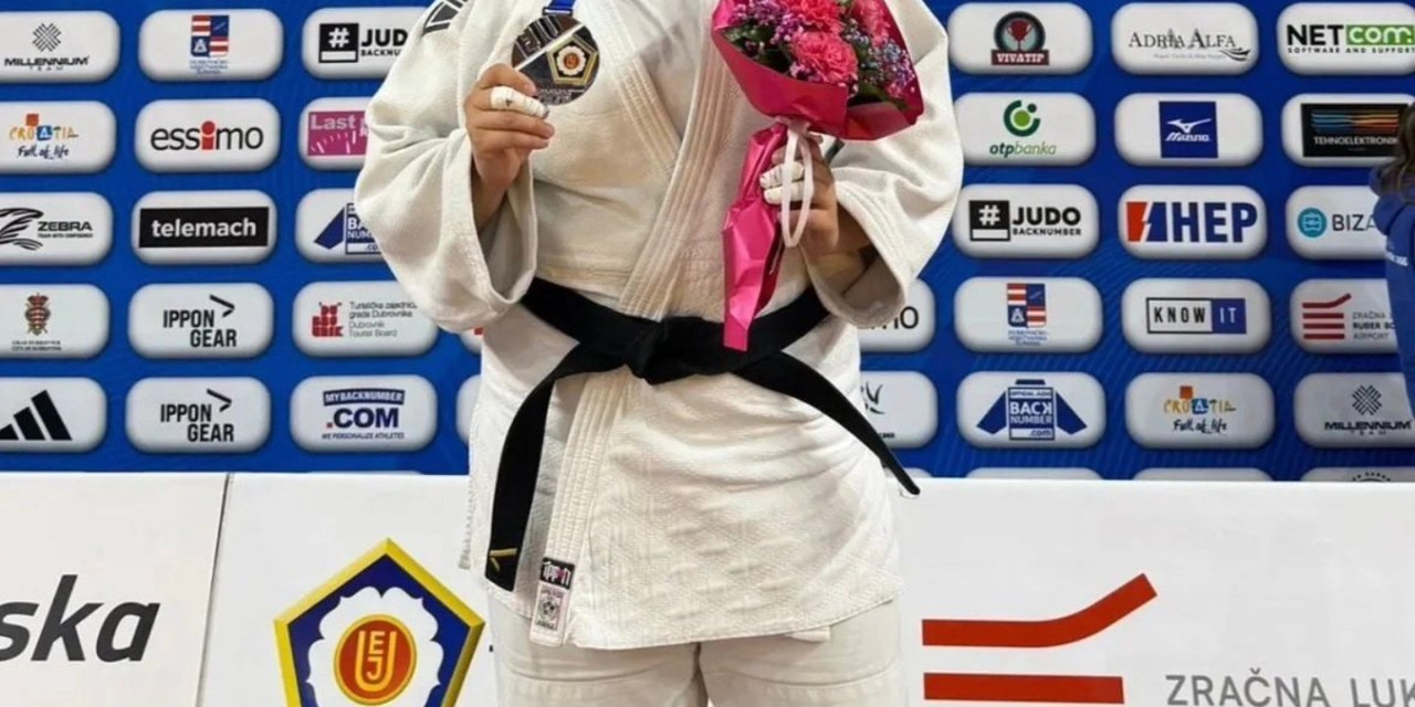 Manisalı Dirgen, Hırvatistan’da gümüş madalya kazandı