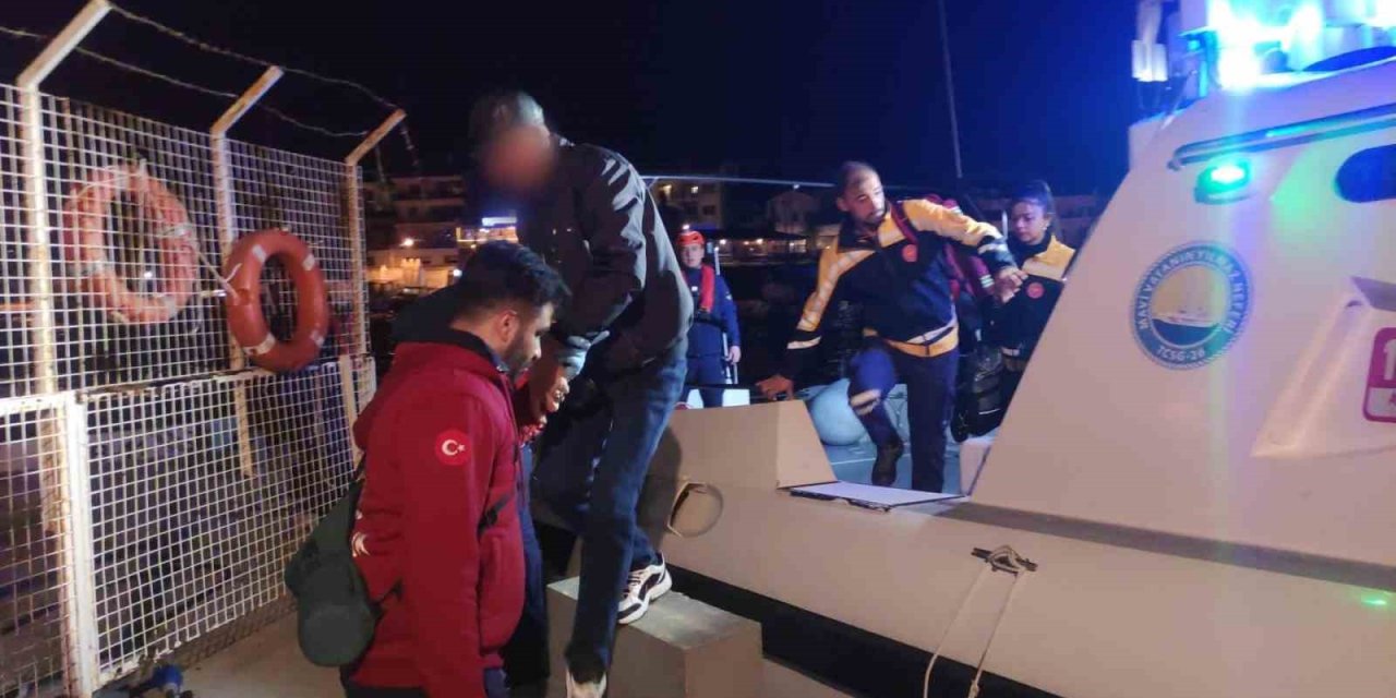 Denizin ortasında zamanla yarış