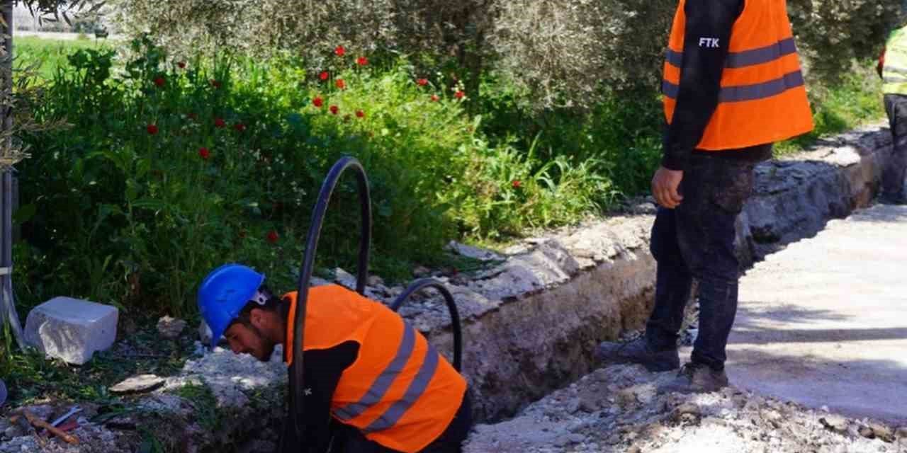 Kemikler mahallesinin içme suyu isale hattı yenilendi