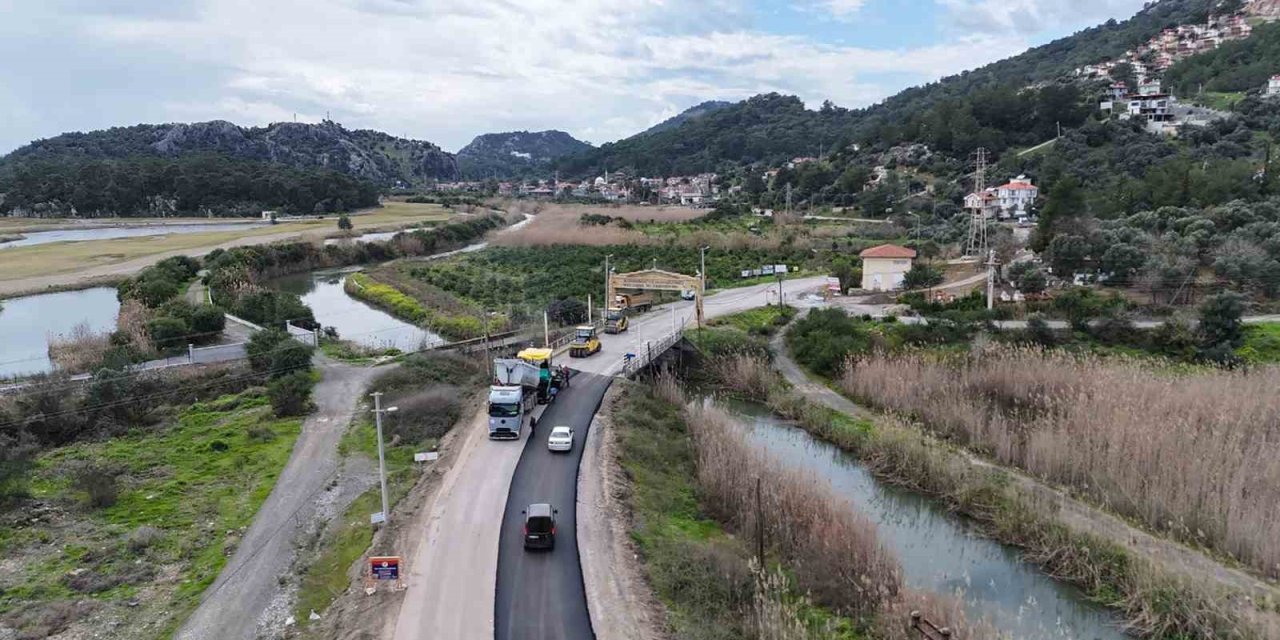 Muğla Büyükşehir 2 yılda 537 kilometre yol yaptı