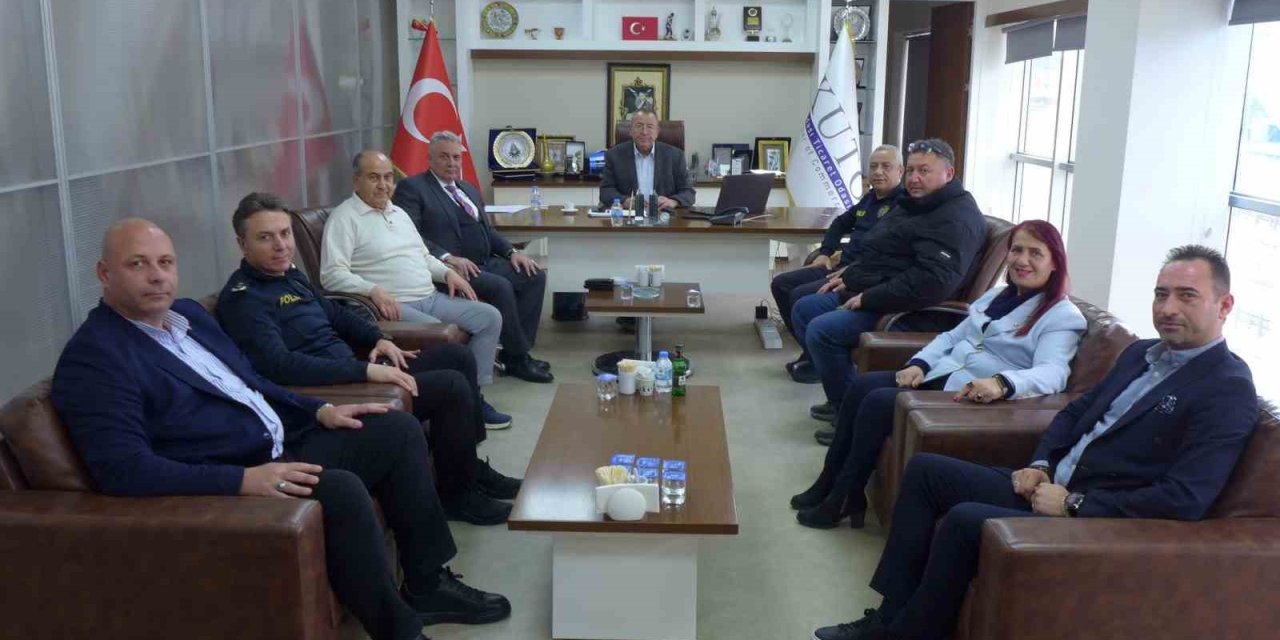 Kuşadası Ticaret Odası, İl Emniyet Müdürlüğü yetkililerini ağırladı
