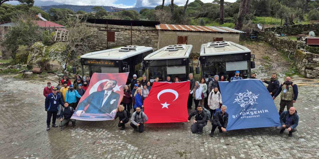 Aydın’da trekking etkinlikleri hız kesmeden sürüyor