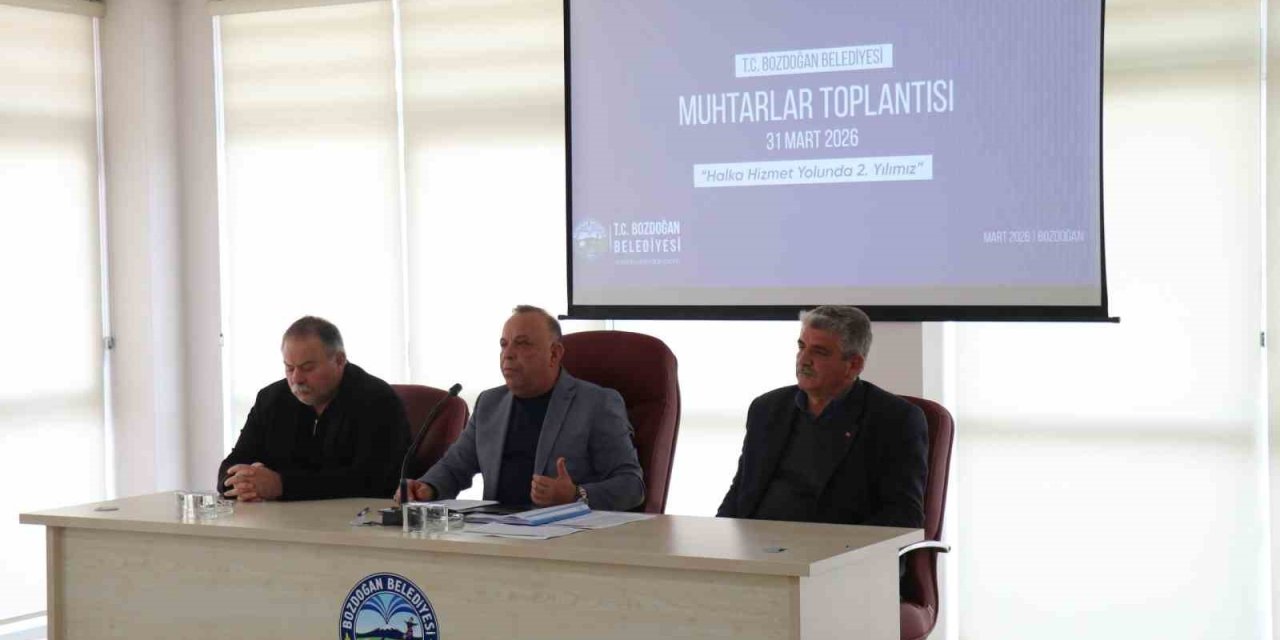 Başkan Özel, muhtarlarla buluştu