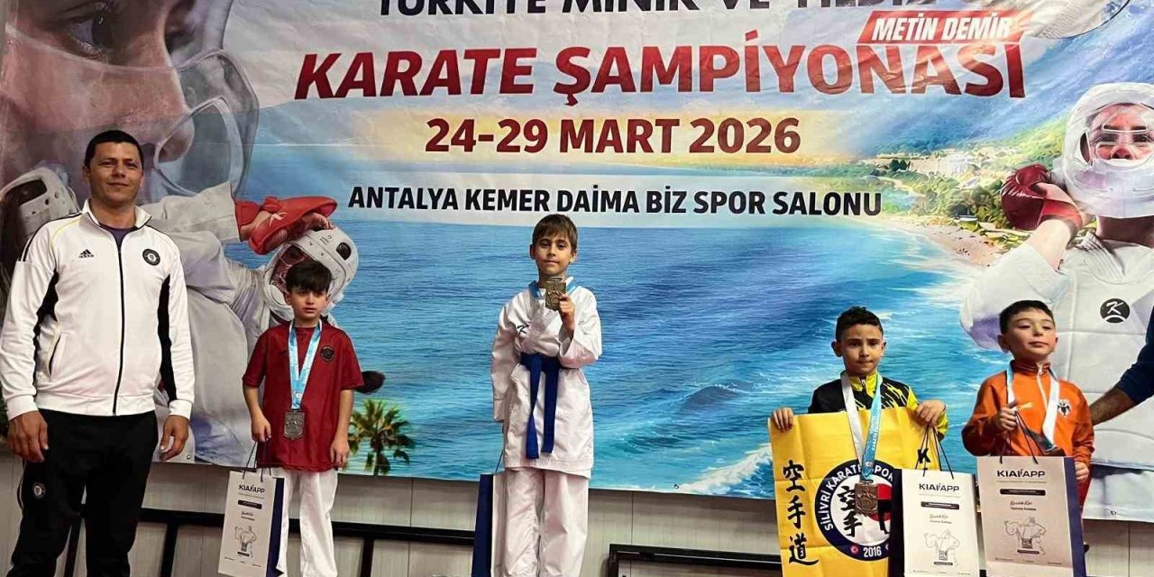 Altı ay önce karateye başladı, Türkiye şampiyonu oldu