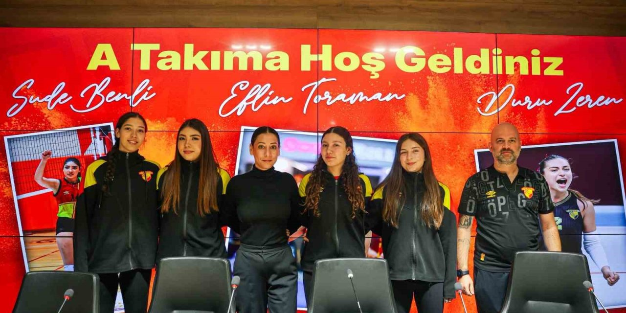 Göztepe Voleybol, altyapıdan 3 takviye yaptı
