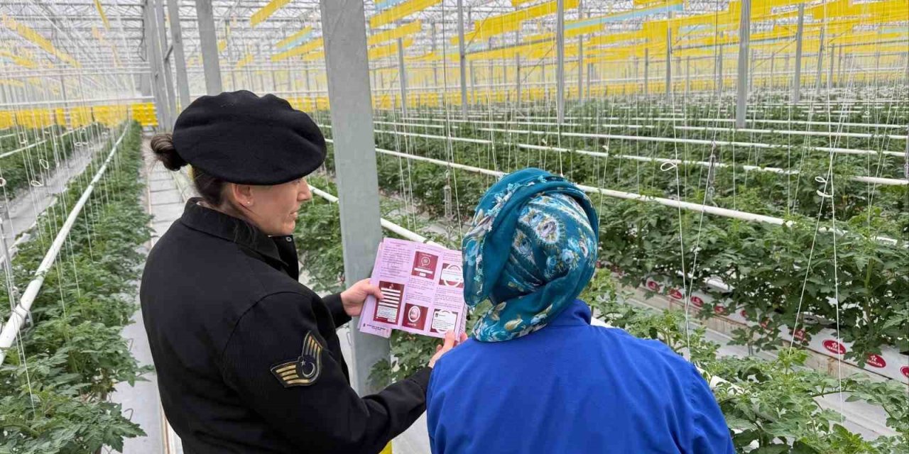 Jandarmanın kadına şiddetle mücadelesi sürüyor