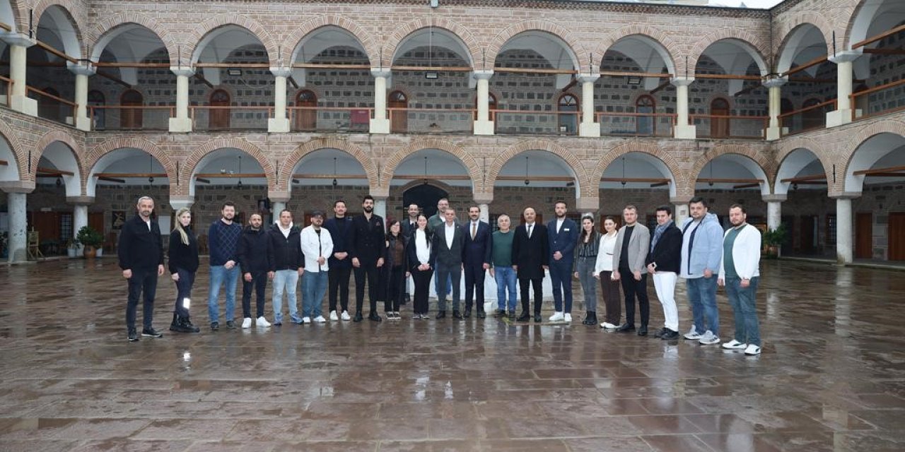 Başkan Şimşek çalışmalar hakkında yerinde bilgi aldı