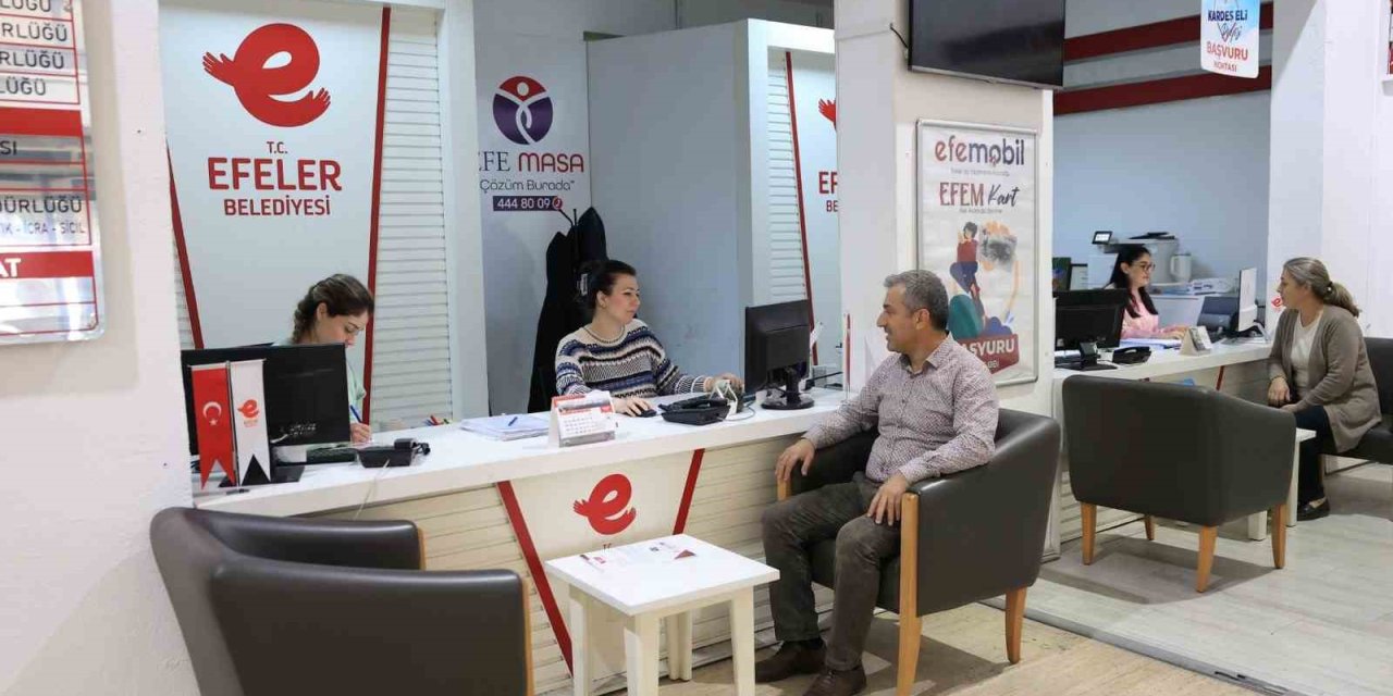 Efeler Belediyesi’ne iletilen taleplerin yüzde 98’i sonuçlandı