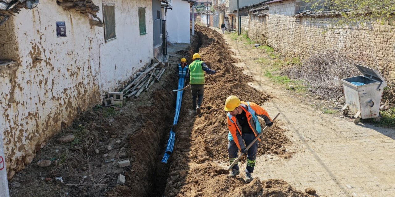 Aydın Büyükşehir Belediyesi’nden Köşk’te altyapı yatırımı