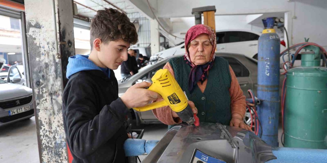Aydın sanayisinin kadın ustası: On parmağında on marifet