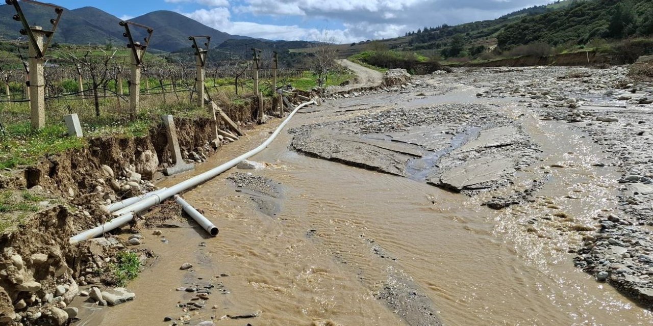 Ziyanlar Mahallesi’nde taşkın alarmı