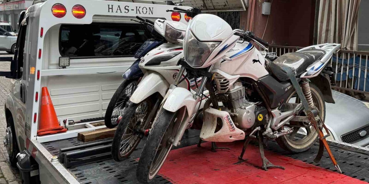 Manisa’da kuralsız motosikletlere ağır darbe: 196 bin TL ceza