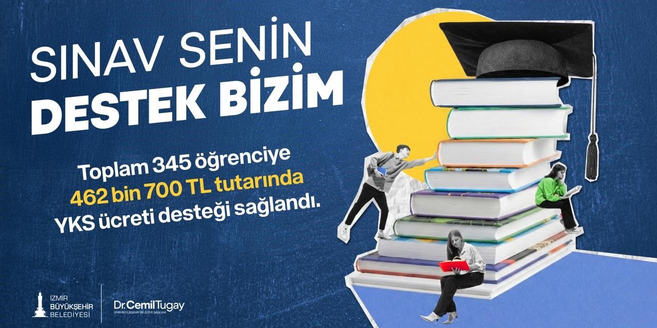 İzmir Büyükşehir’den YKS ücreti desteği