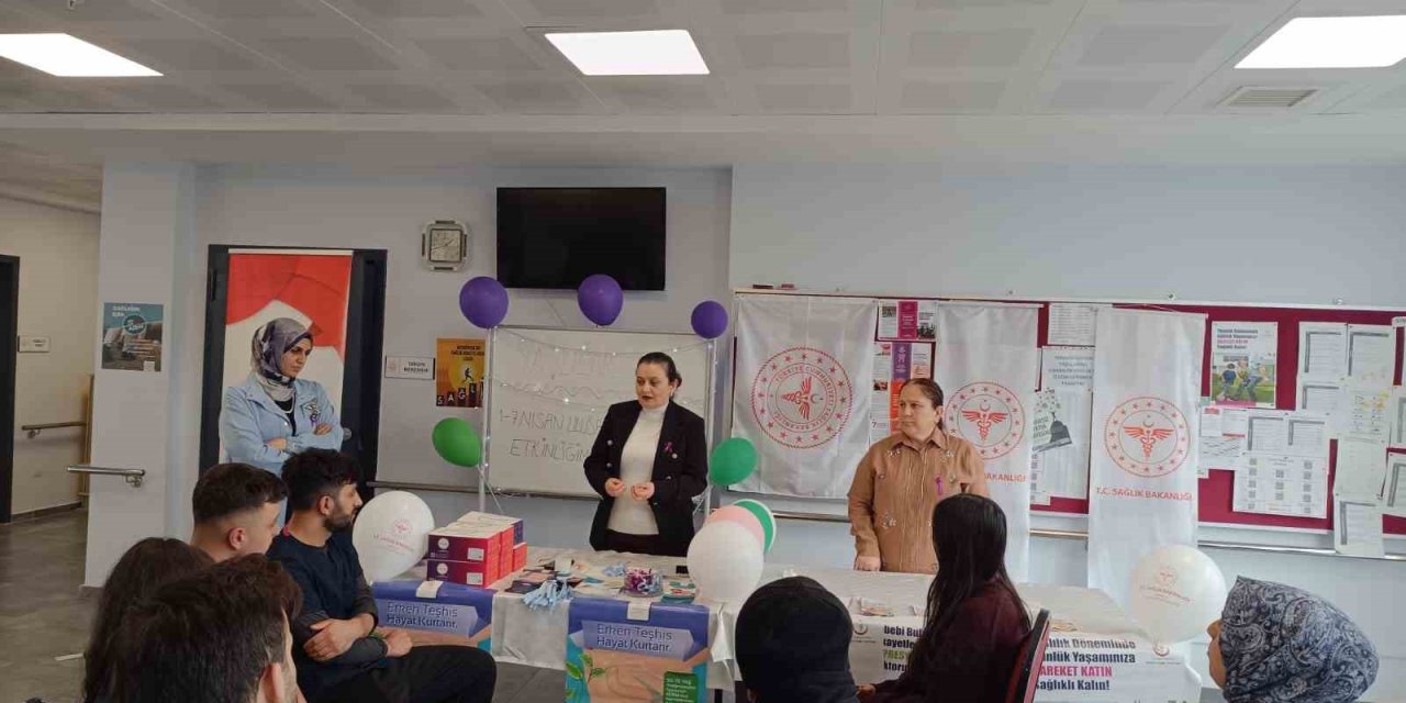 Gördes Huzurevi’nde hem sağlık taraması hem moral etkinliği