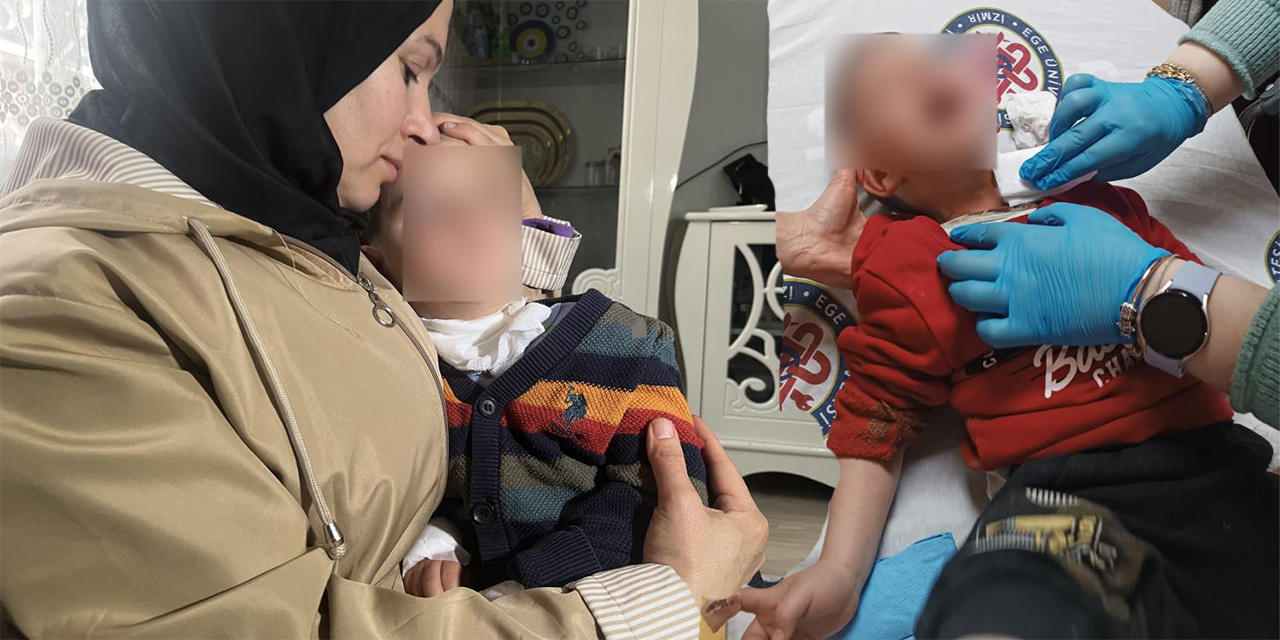 2 yaşındaki çocuğa bıçaklı saldırı: Anne isyan etti