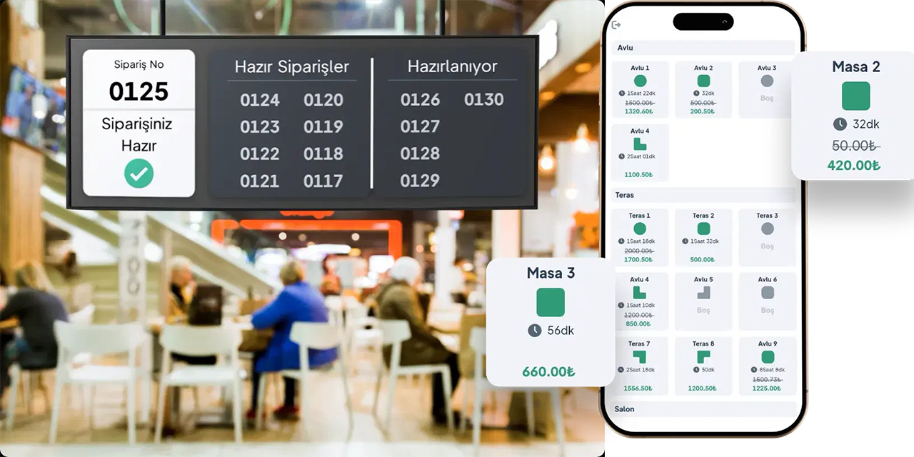 Adisyon programı ile restoran yönetiminde yeni dönem