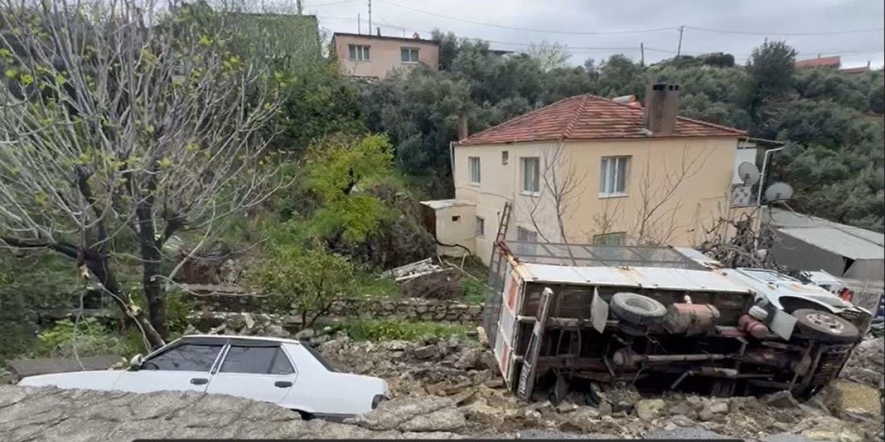 Aşırı yağışlar Söke’de hayatı olumsuz etkiliyor