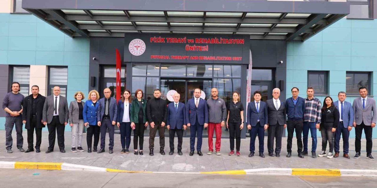 Aydın Şehir Hastanesi’nde fizik tedavi ünitesine yakın inceleme