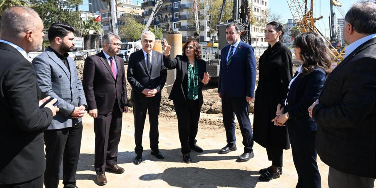 AK Parti heyetinden Yeni  Dörtyol Kavşağı’na inceleme