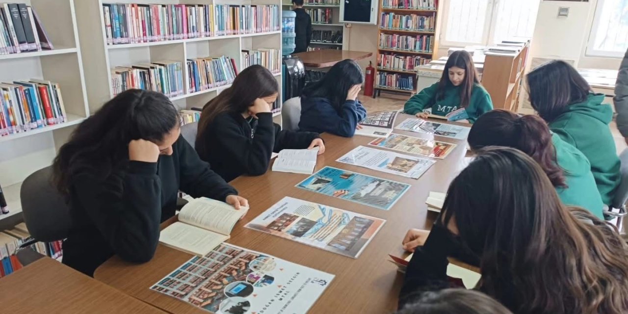 Bozdoğan’da öğrenciler kitapla buluştu