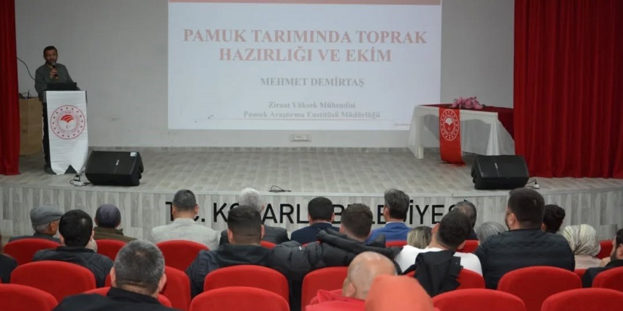 Aydın’da pamukta eğitim seferberliği başladı