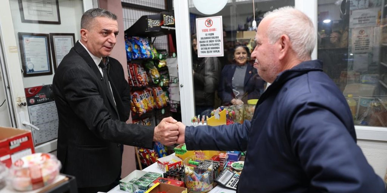 Başkan Şimşek Selimşahlar Mahallesi’nde vatandaşlarla buluştu