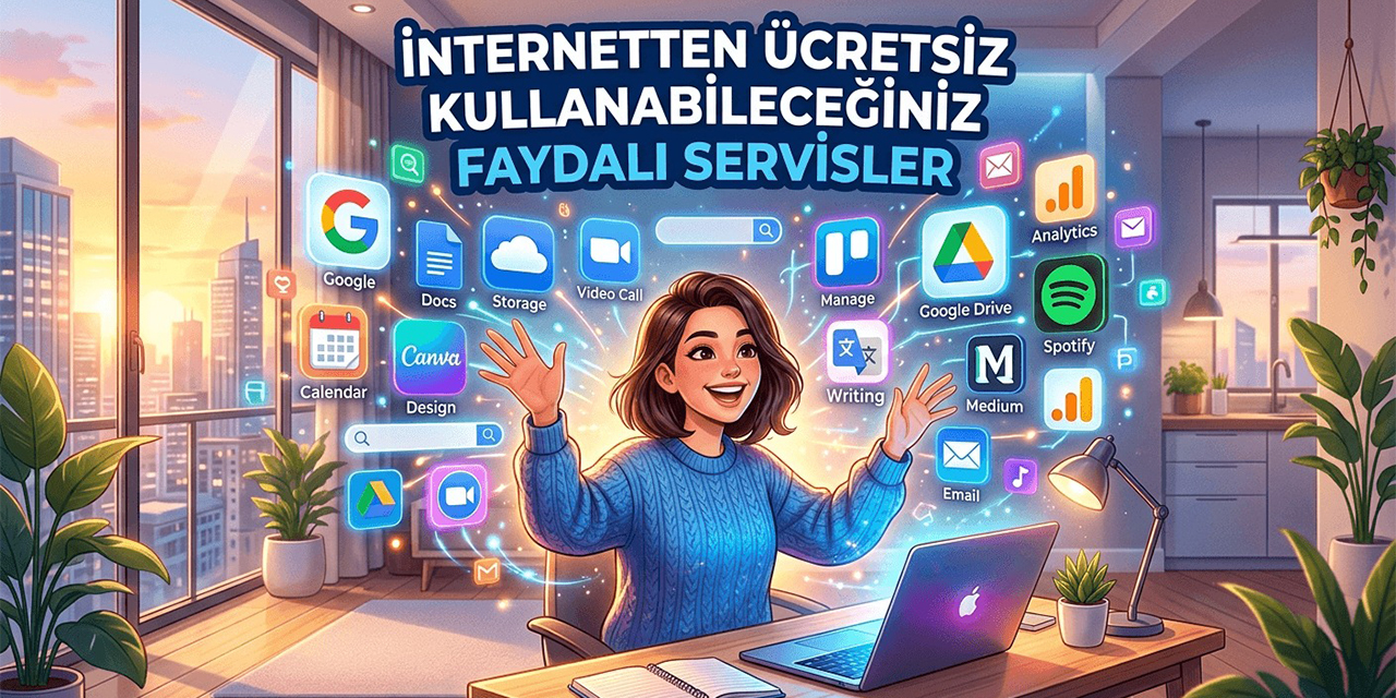 İnternetten ücretsiz kullanabileceğiniz faydalı servisler