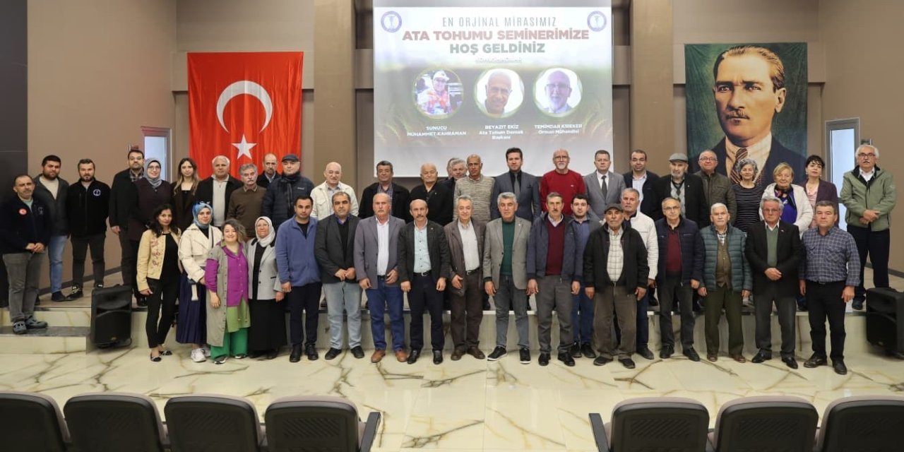 Başkan Tatık; "Ata tohumunu sofraya taşırsak sağlıklı nesilleri sürdürebiliriz"