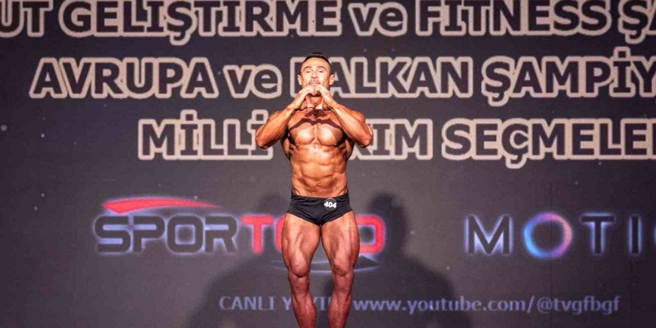 Aydınlı vücut geliştirme sporcusundan Avrupa seçmelerinde başarı