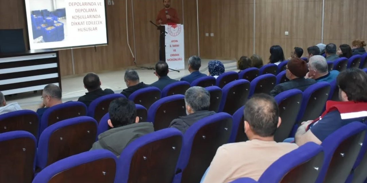 Aydın’da incirde 44 günlük eğitim maratonu tamamlandı