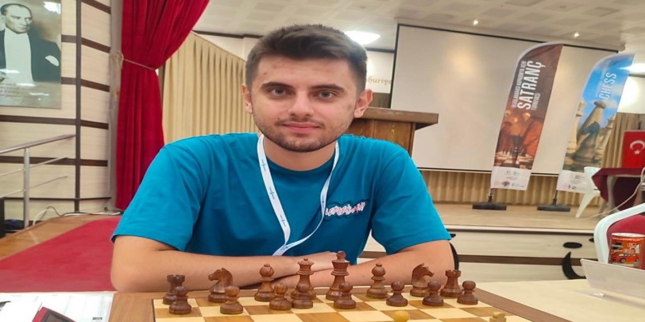 Çeşmeli satranç oyuncusu Talat Yıldız’dan Almanya’da büyük başarı