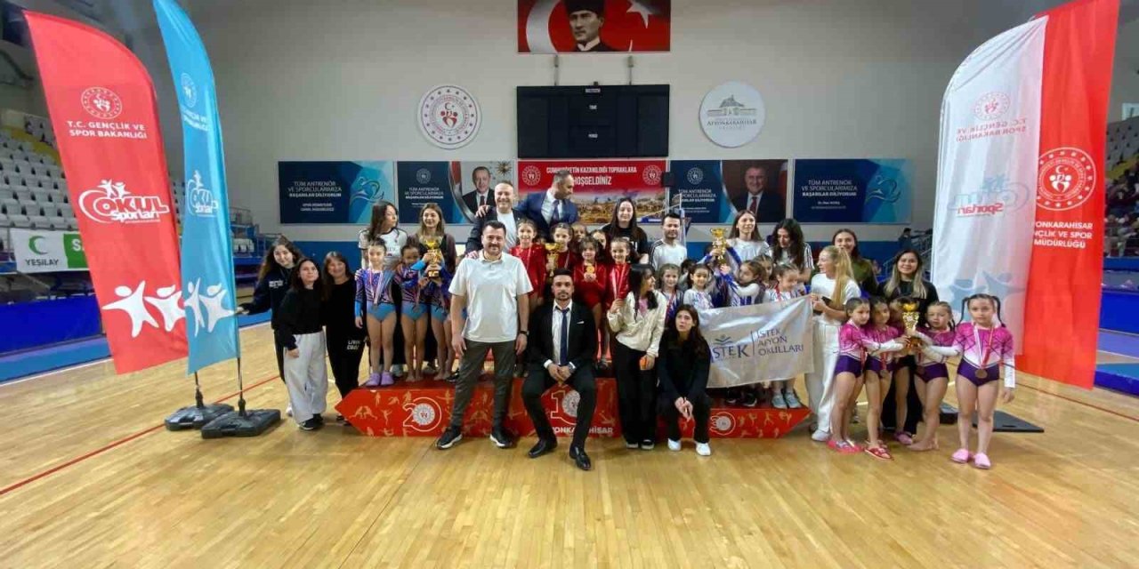 Cimnastik müsabakaları tamamlandı