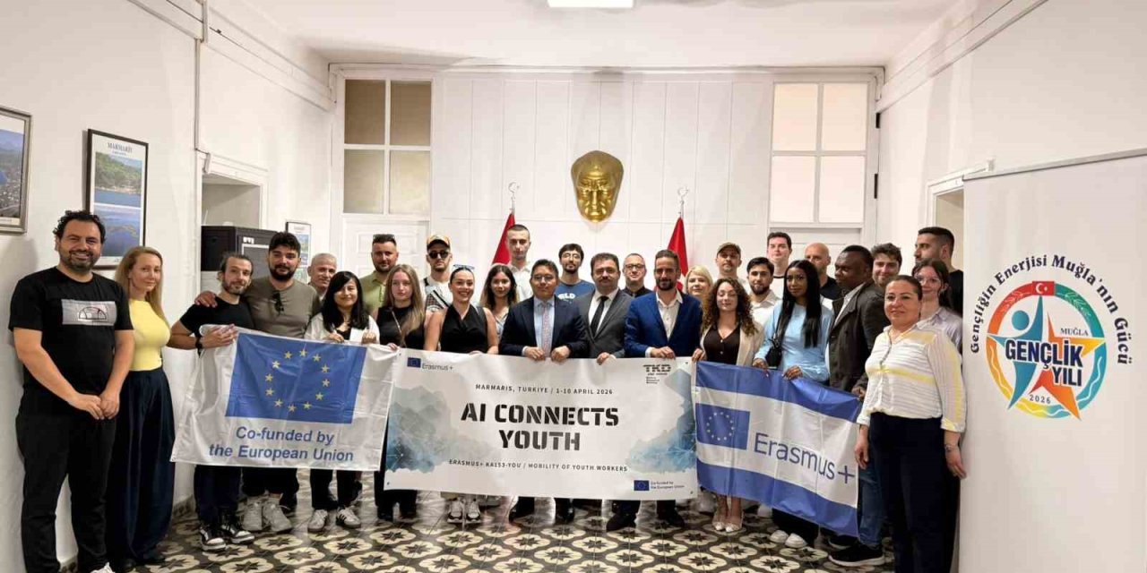 Kaymakam Kaya, gençlik projesi heyetini ağırladı