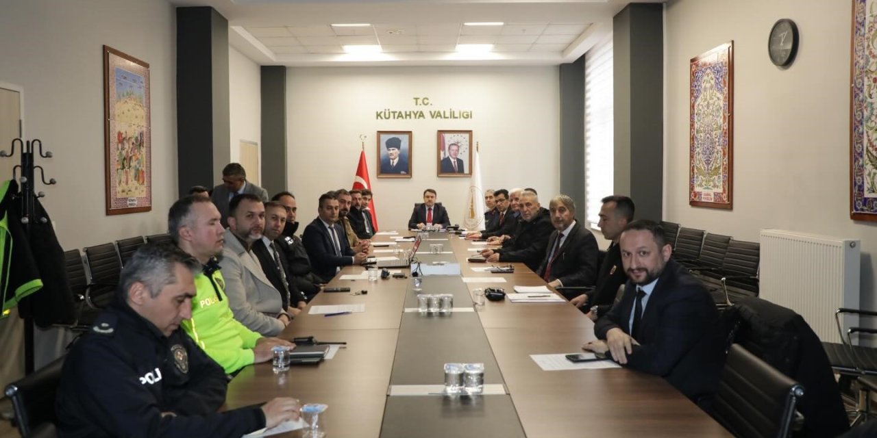 Kütahya’da spor güvenliği masaya yatırıldı