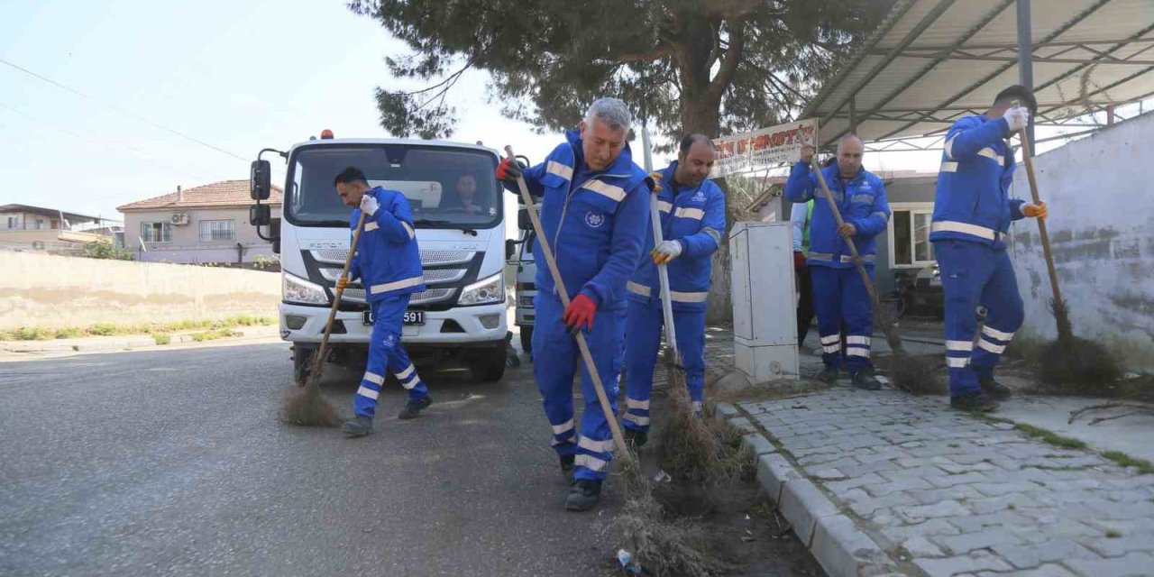 Aydın Büyükşehir’den Acarlar’da çevre düzenleme ve bakım çalışması