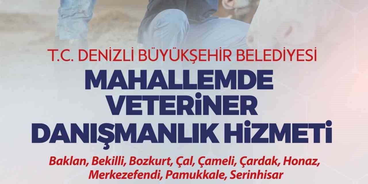 Denizli’nin veteriner danışmanlık hizmeti projesinde yeni dönem başlıyor
