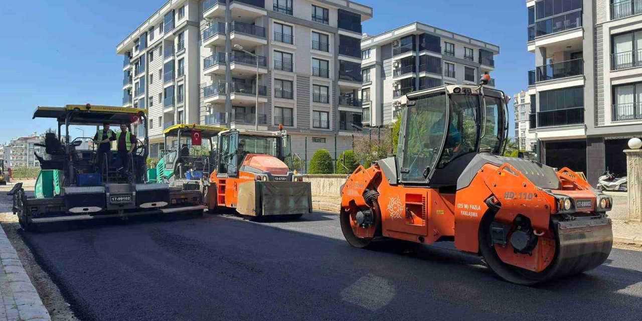 Aydın Büyükşehir’den Efeler’de yol çalışması