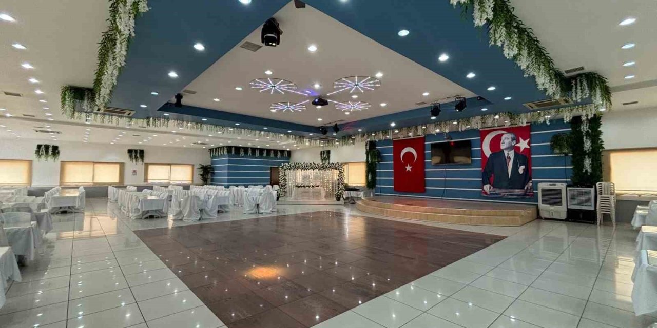Bozdoğan’da Düğün Salonu yenilendi