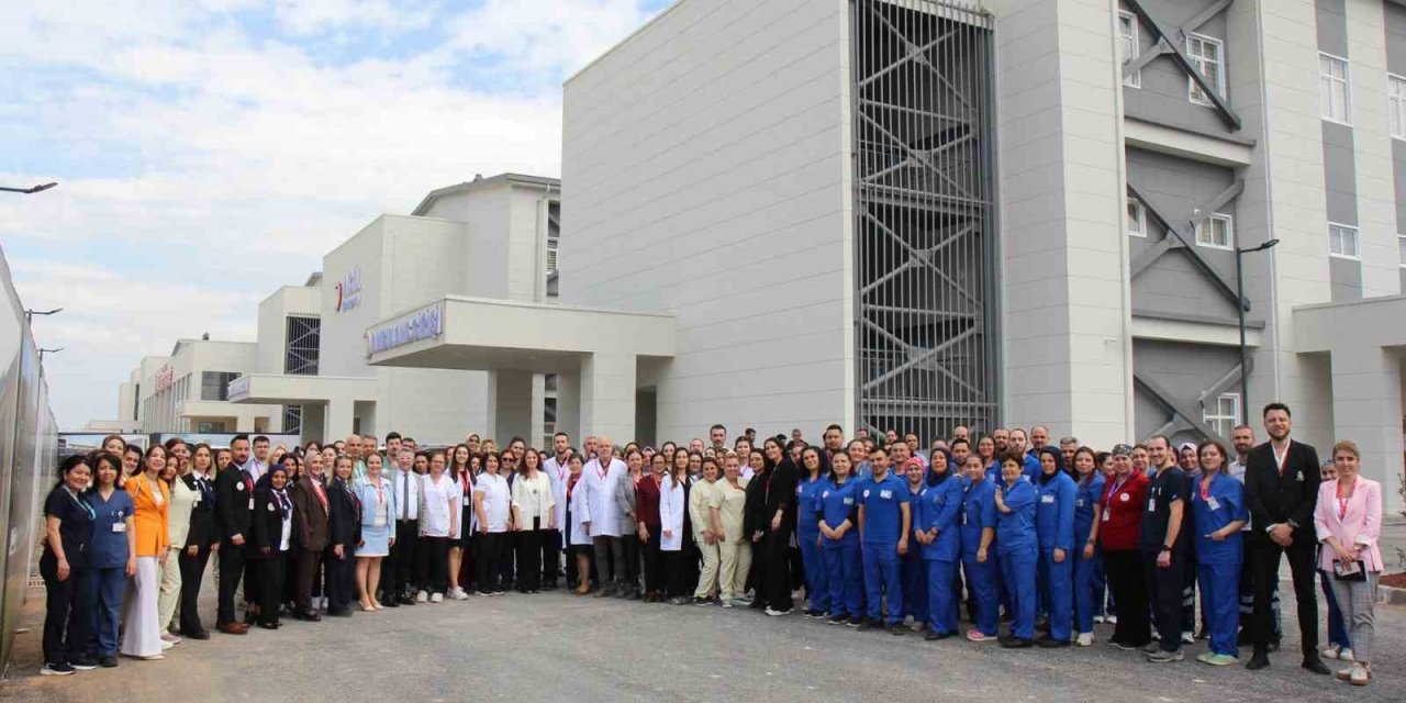 Denizli şehir hastanesi tamamlandığında yatak sayısında Türkiye ortalamasının üzerine çıkacak