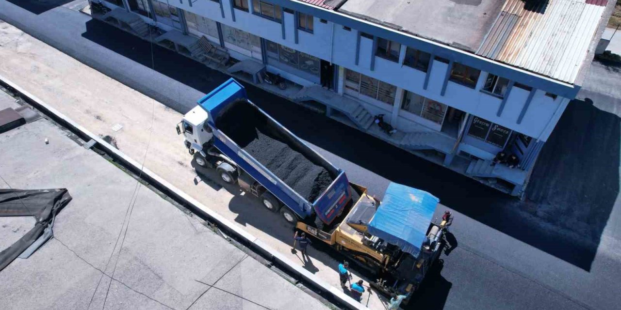 Güneş yüzünü gösterdi, sanayi yolları yenilendi