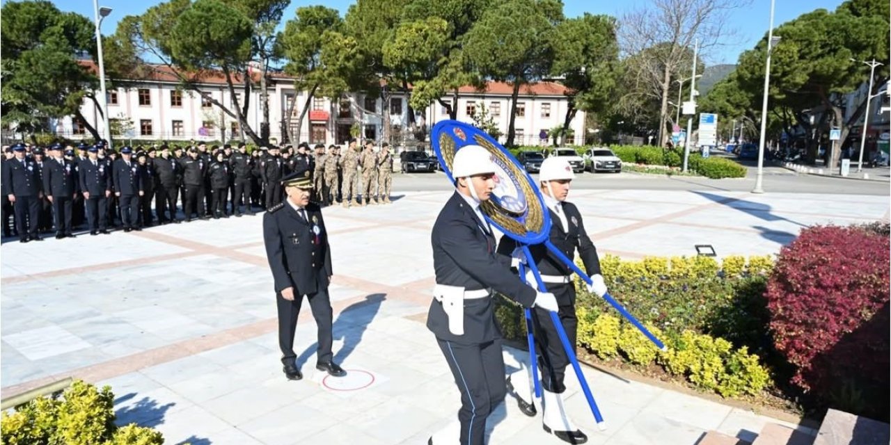 Muğla’da Türk Polis Teşkilatı’nın 181’inci yılı törenle kutlandı