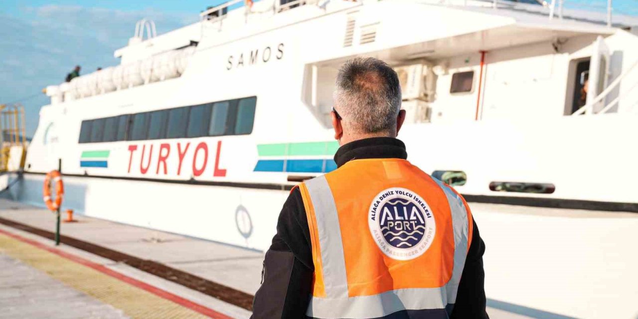 Aliağa’dan Midilli’ye düzenli seferler başladı